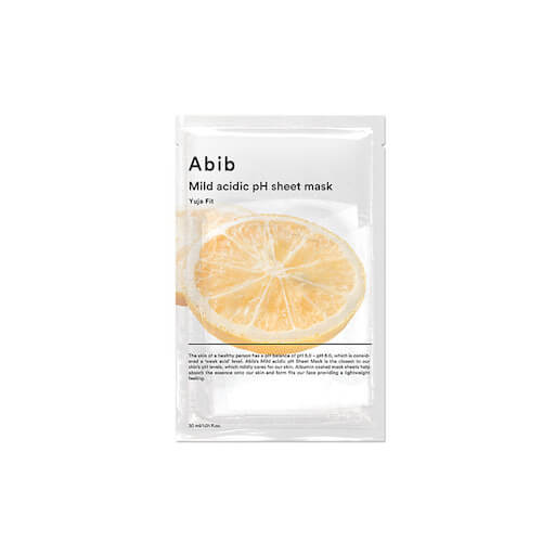 アビブ 弱酸性pHシートマスク 柚子フィット